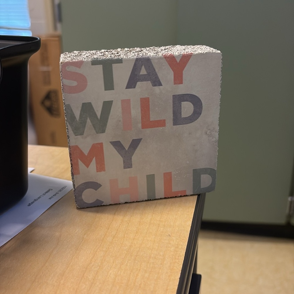Stay Wild My child decor